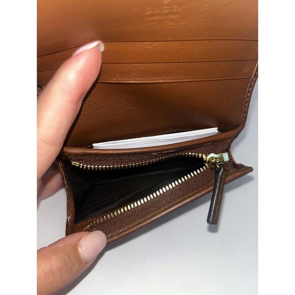 Gucci Snake Print Compact Wallet - Picture 4 of 8